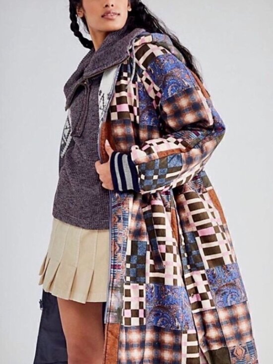 Free People Jackets & Blazers - ❄️ RARE Free People Sienna Reversible Parka Jacket ❄️ Cottagecore Sz Med $598